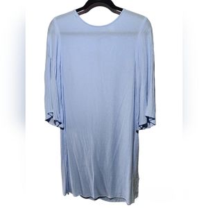 H&M light blue short dress